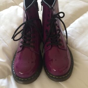 🌟Patent Purple Doc Martens 🌟